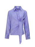 Wrap it Embroidered Set Shirt