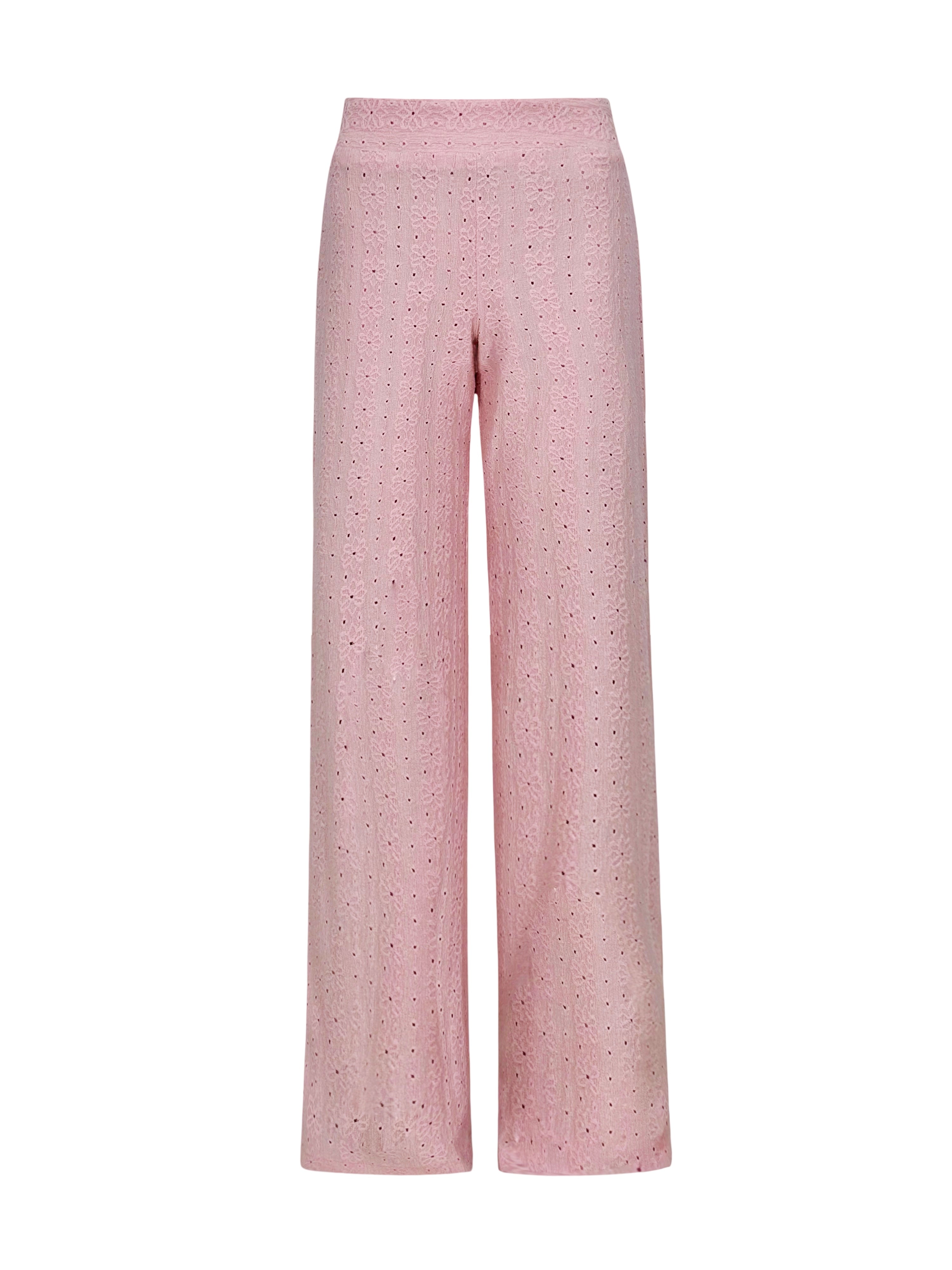 Wrap it Embroidered Set Pants