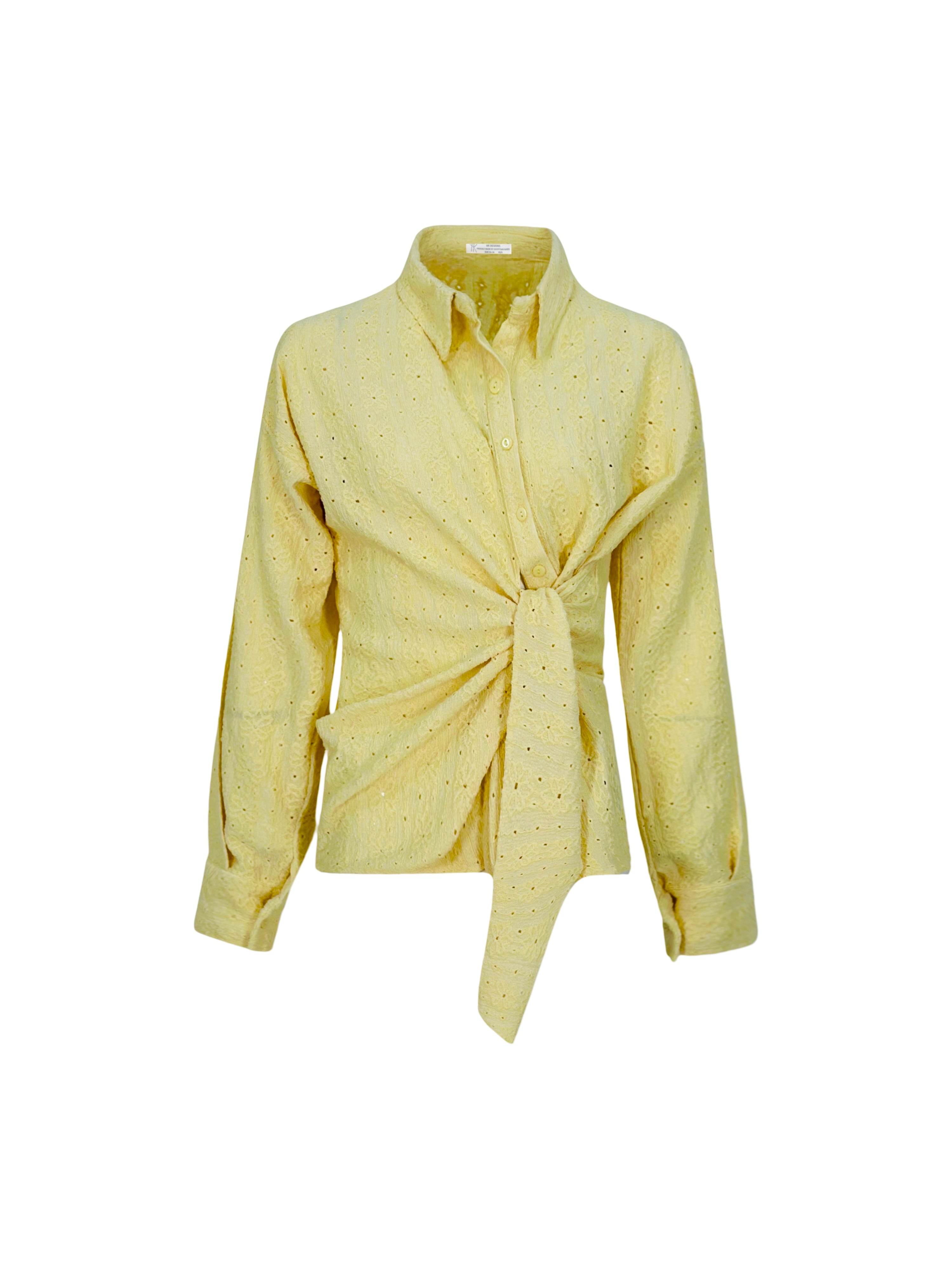 Wrap it Embroidered Set Shirt