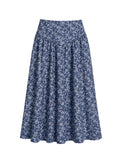 Floral Snatched Skirt