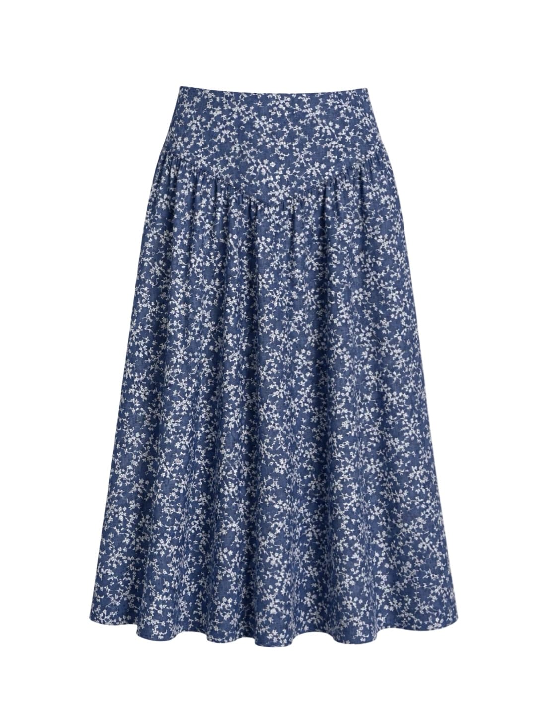 Floral Snatched Skirt