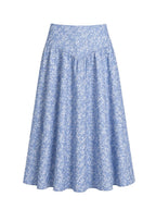 Floral Snatched Skirt