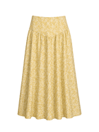 Floral Snatched Skirt
