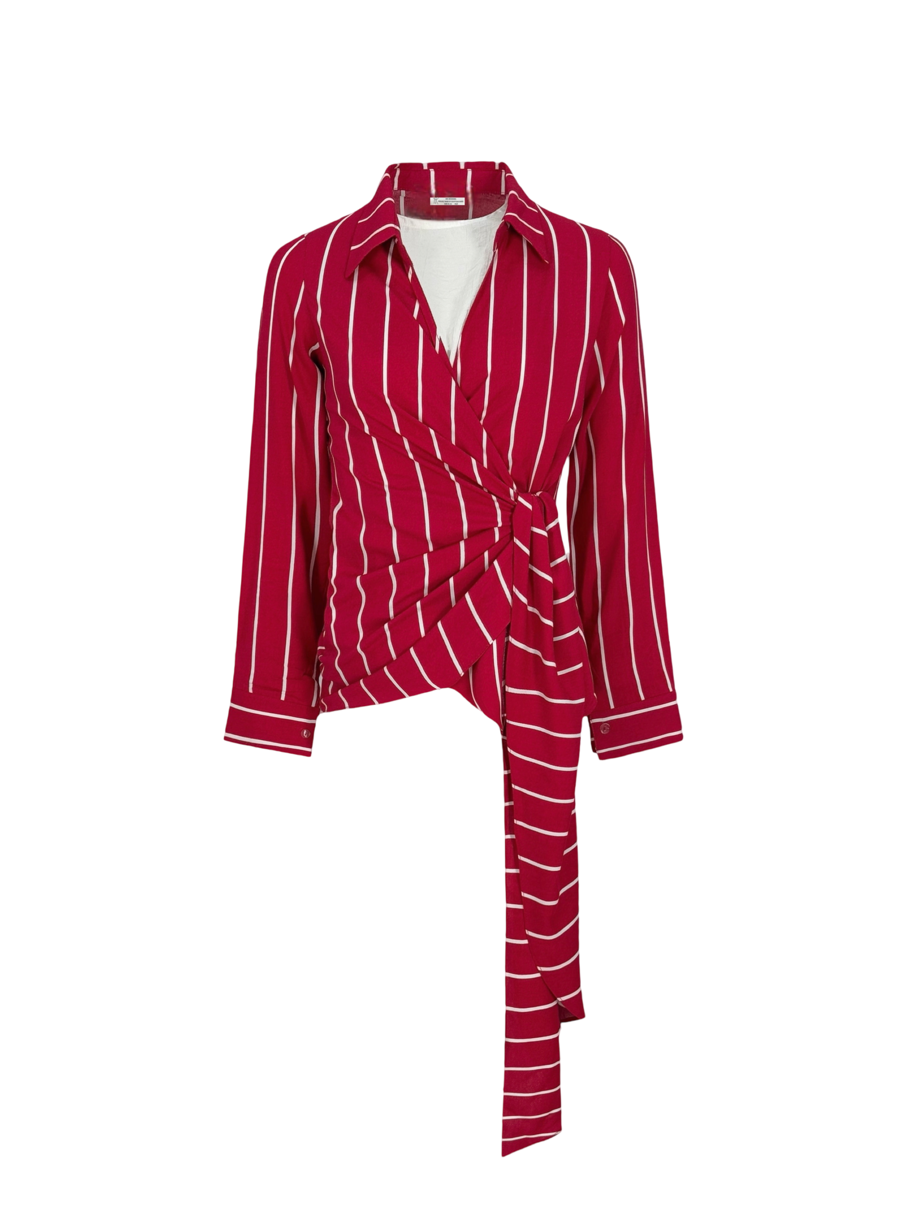 Wrap it Strippy Shirt