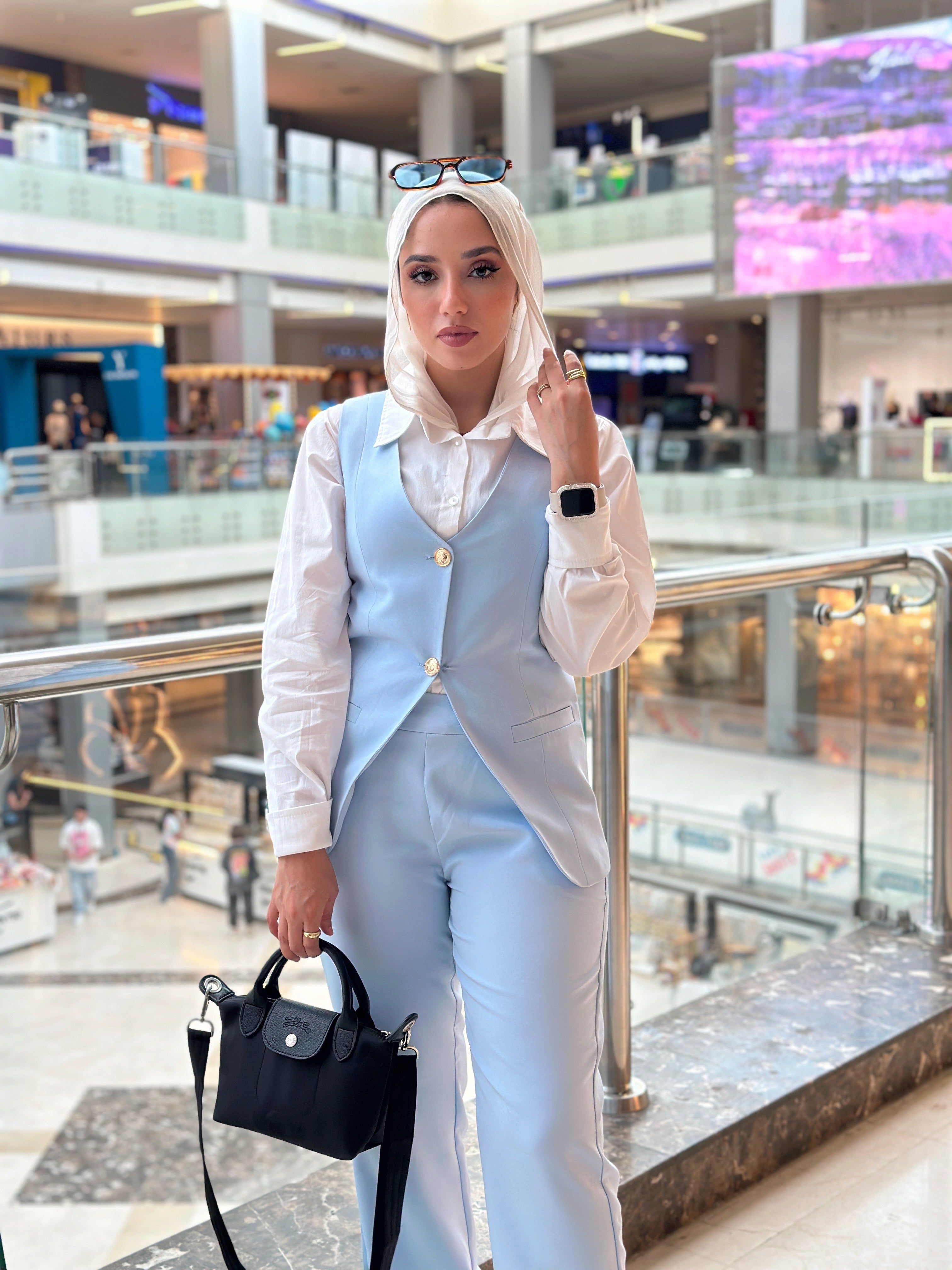 Night at Copenhagen Vest Baby Blue