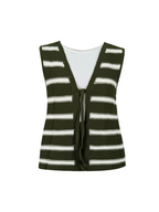Stripped Ribbon Vest