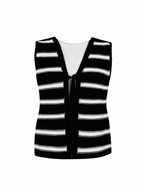 Stripped Ribbon Vest