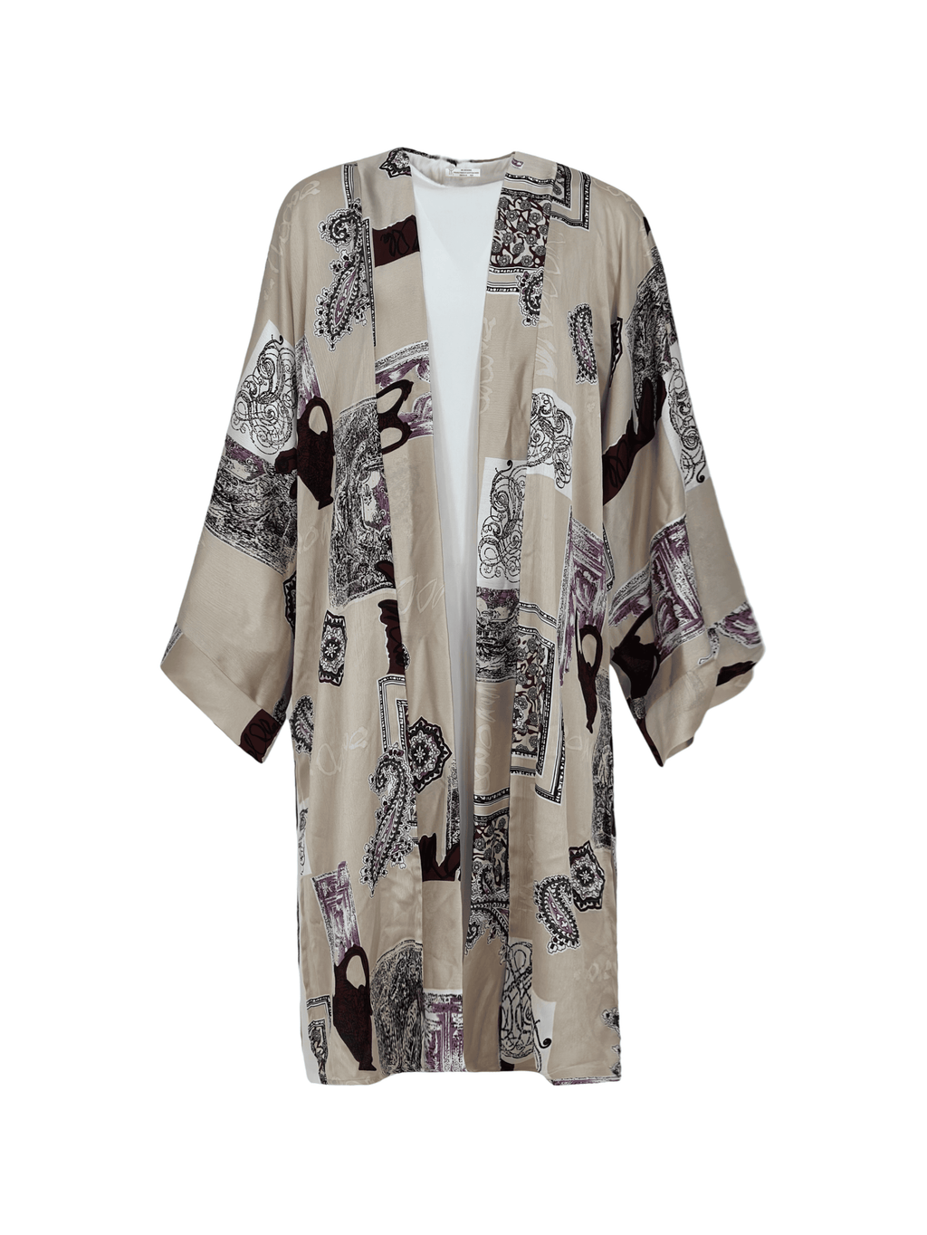 Patchy Silks Kimono