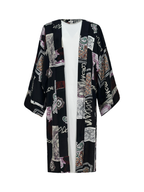 Patchy Silks Kimono