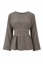 Comfy Suede Wrap Set Top