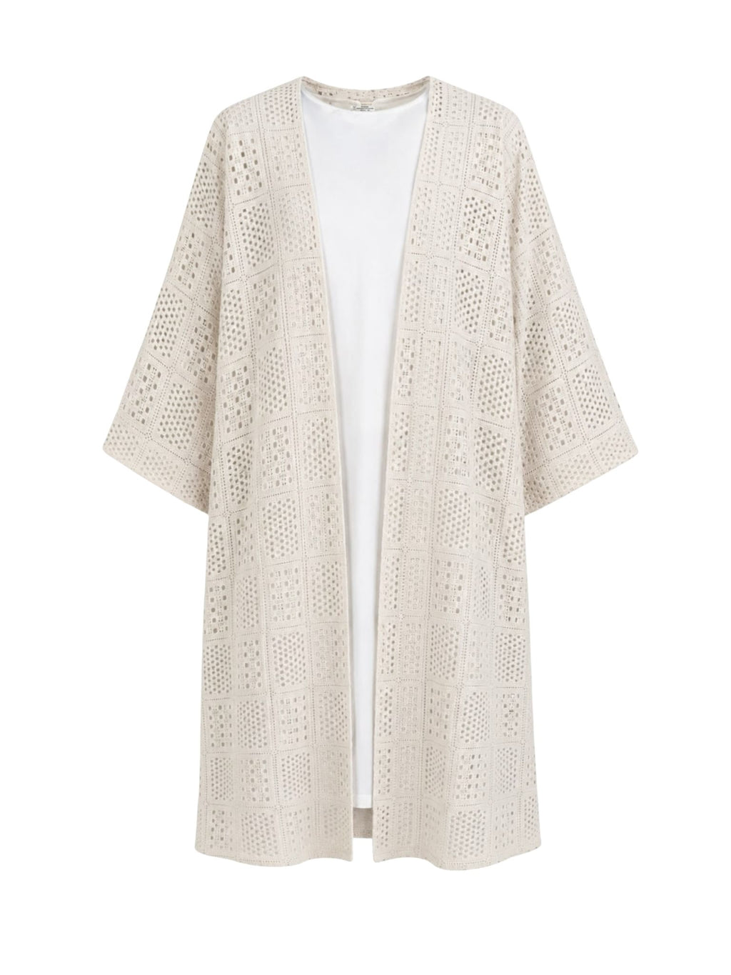 Summer knits kimono