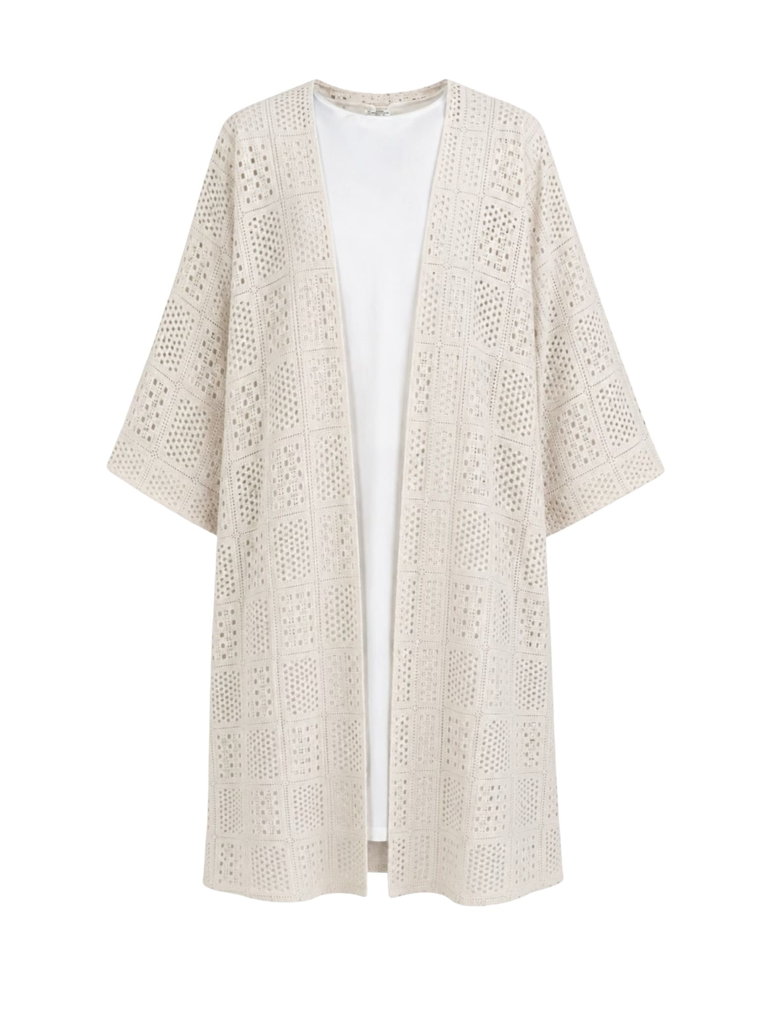 Summer knits kimono