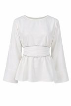 Comfy Suede Wrap Set Top