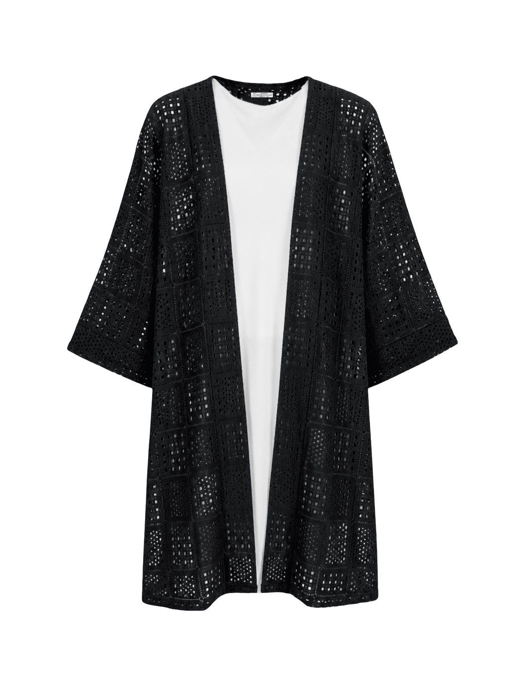 Summer knits kimono