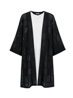 Summer knits kimono