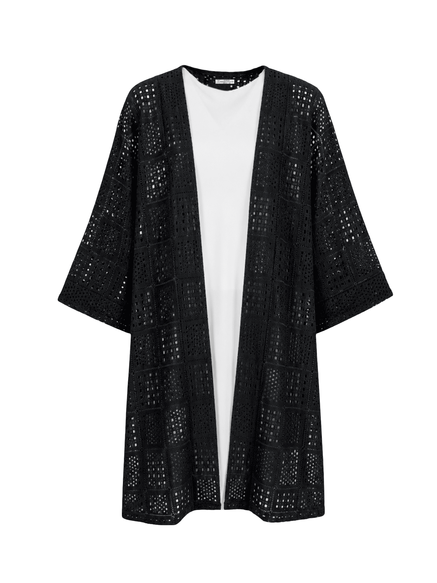 Summer knits kimono