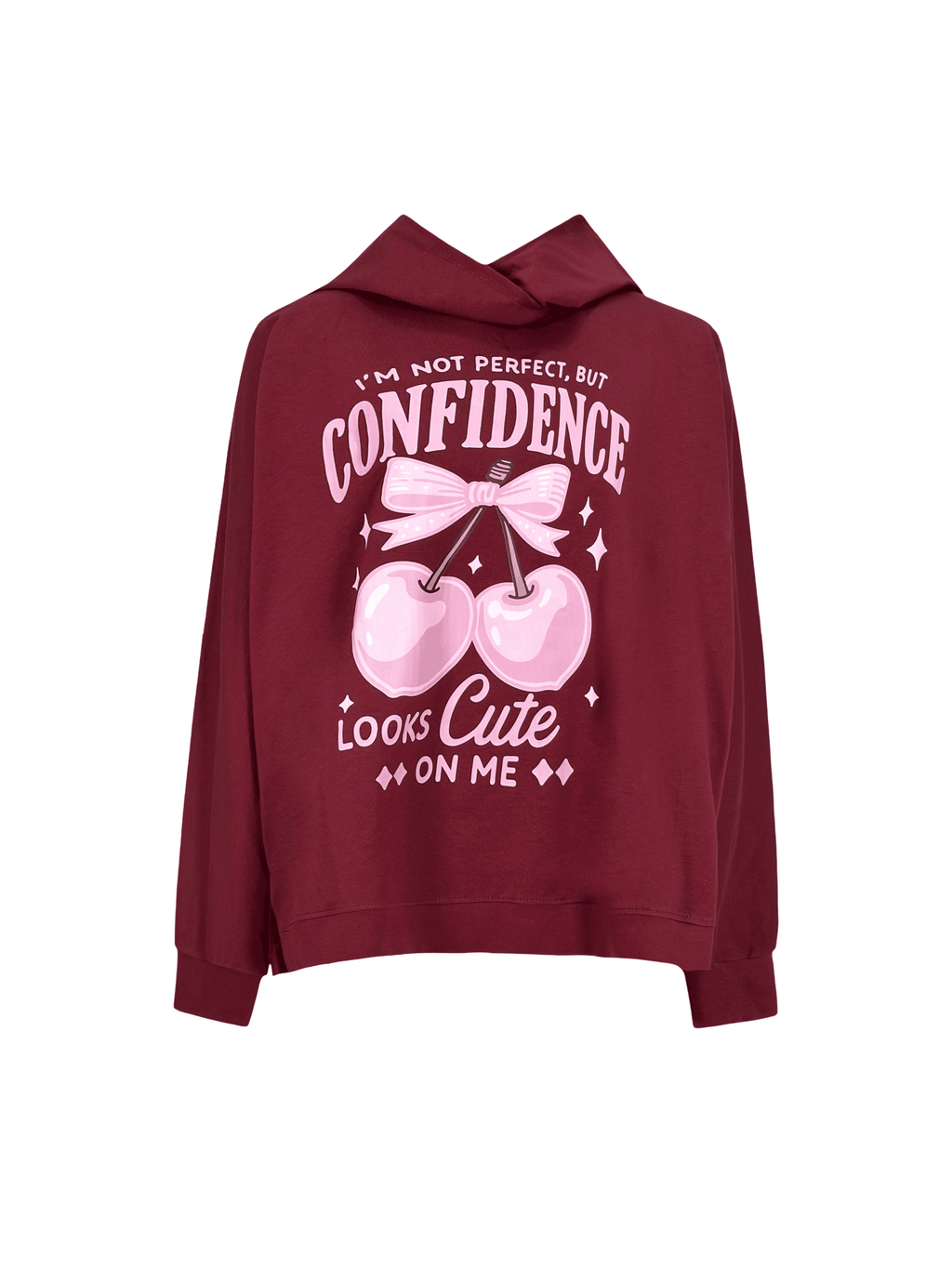 Confidence Looks Cute Sweatshirt