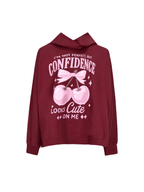 Confidence Looks Cute Sweatshirt