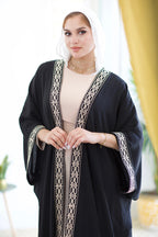 The Queen Of All Kaftan Black