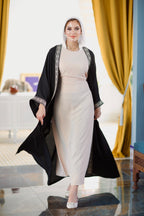 The Queen Of All Kaftan Black
