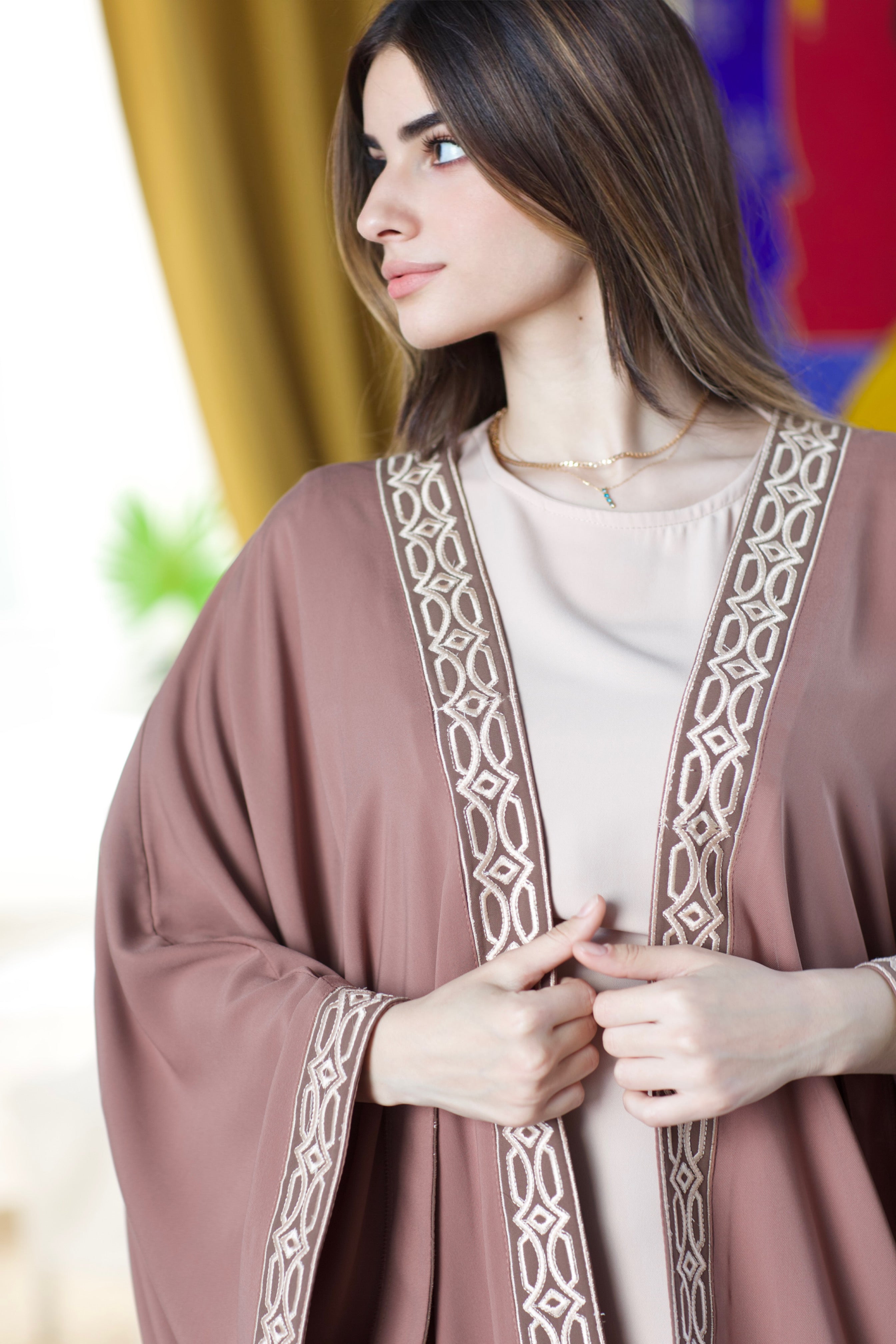The Queen Of All Kaftan Mocha
