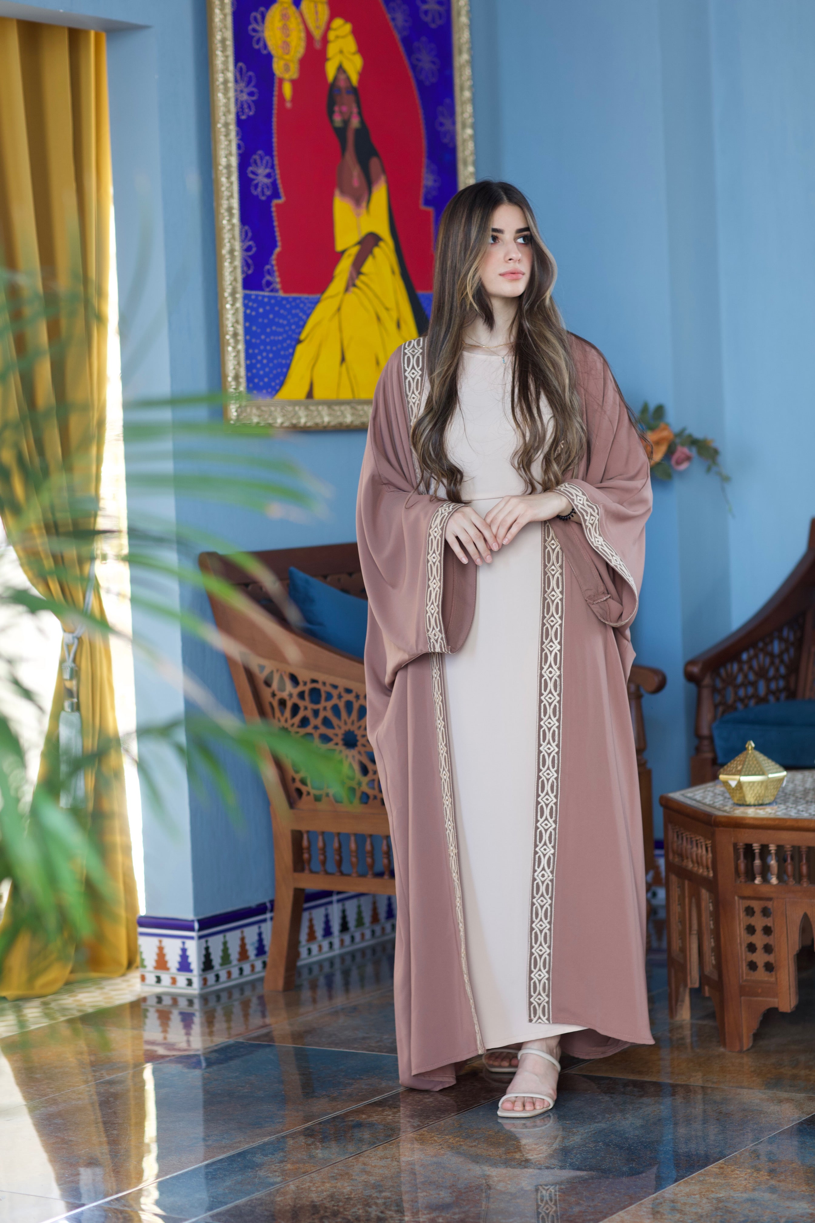 The Queen Of All Kaftan Mocha