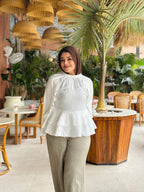 Ruffle Charm Blouse