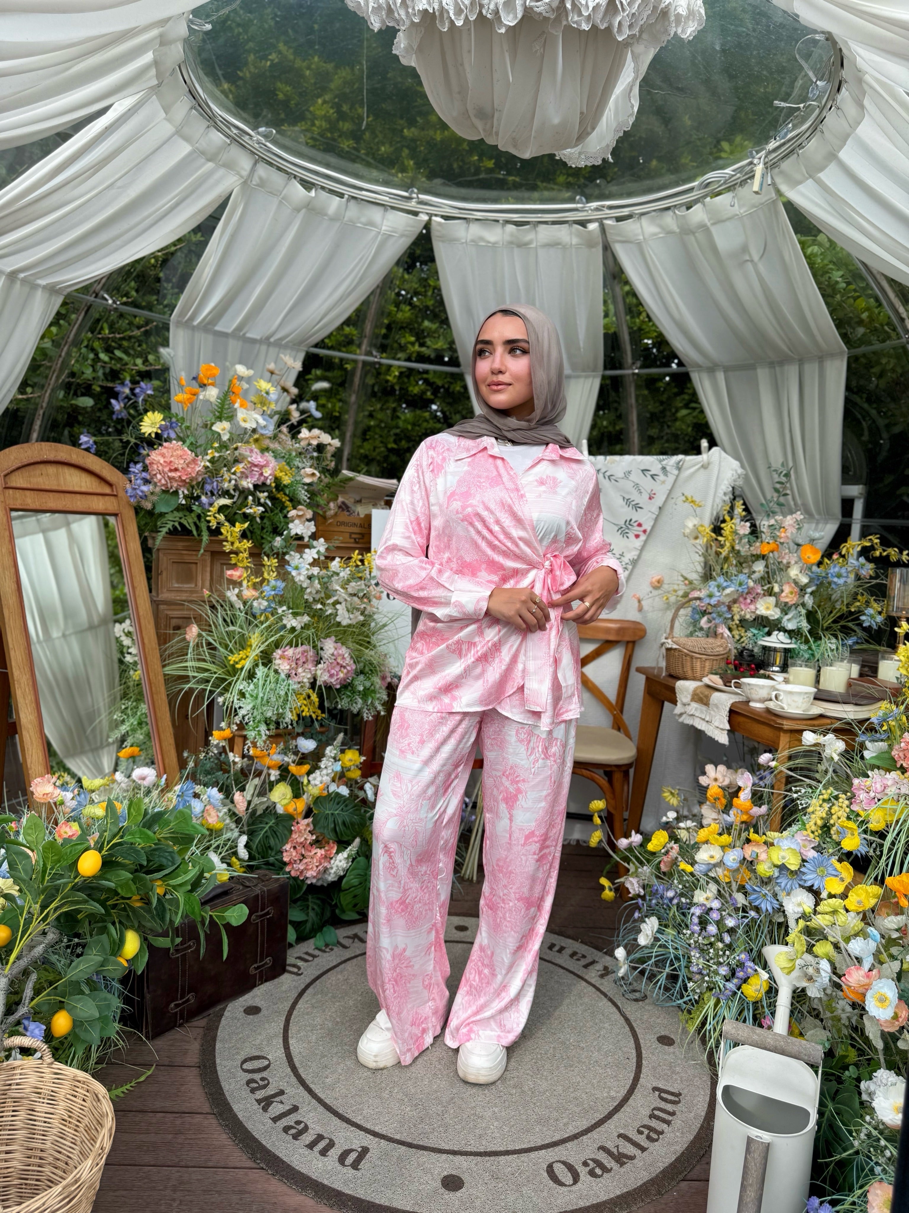 Toile De Jouy Set Blouse