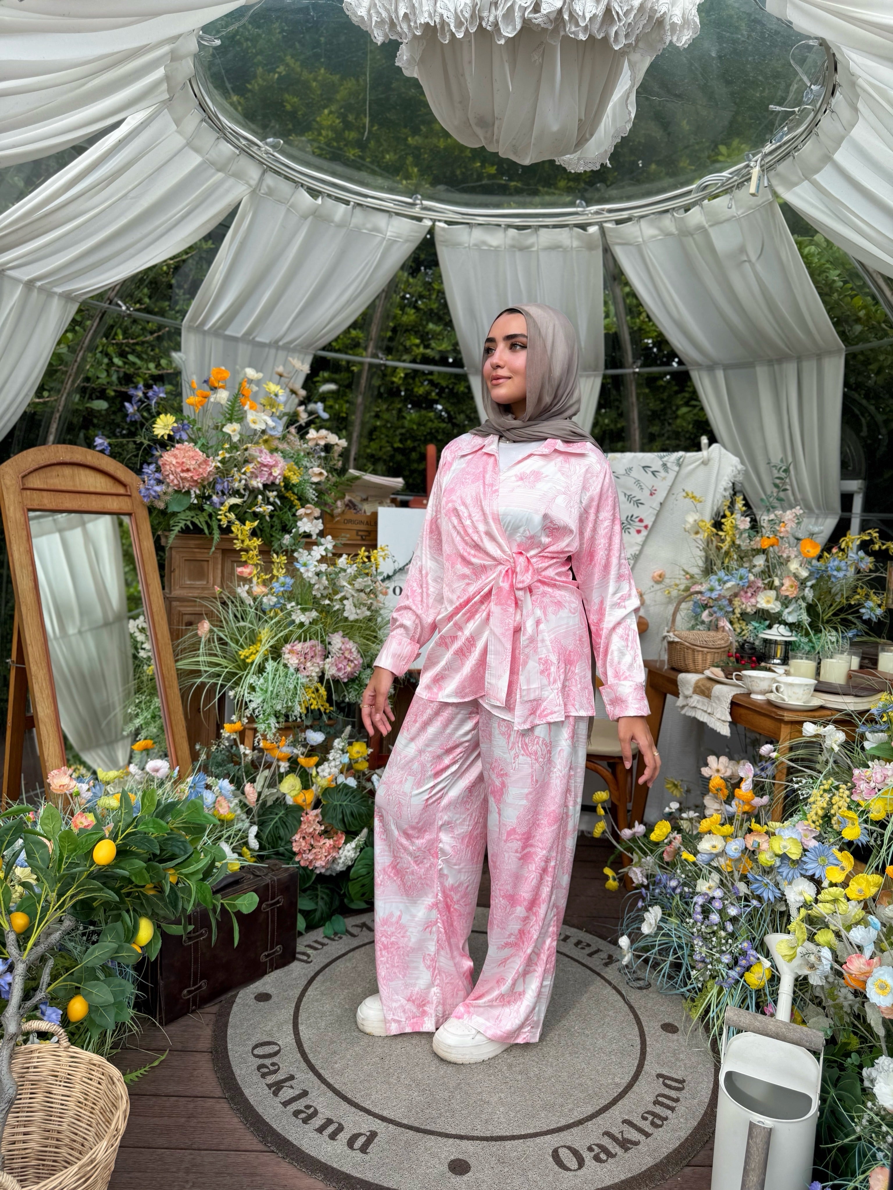 Toile De Jouy Set Blouse
