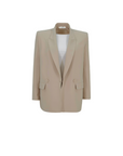 Casual Meeting Blazer Oatmeal