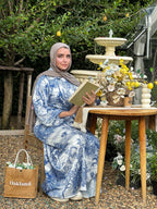 Toile De Jouy Silky Dress