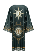 Celestial velvet kimono