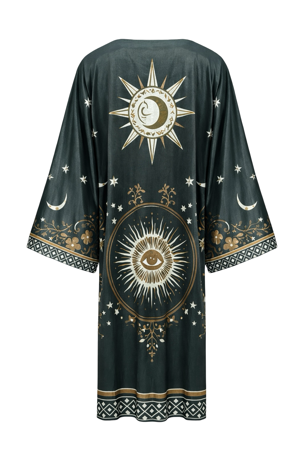 Celestial velvet kimono