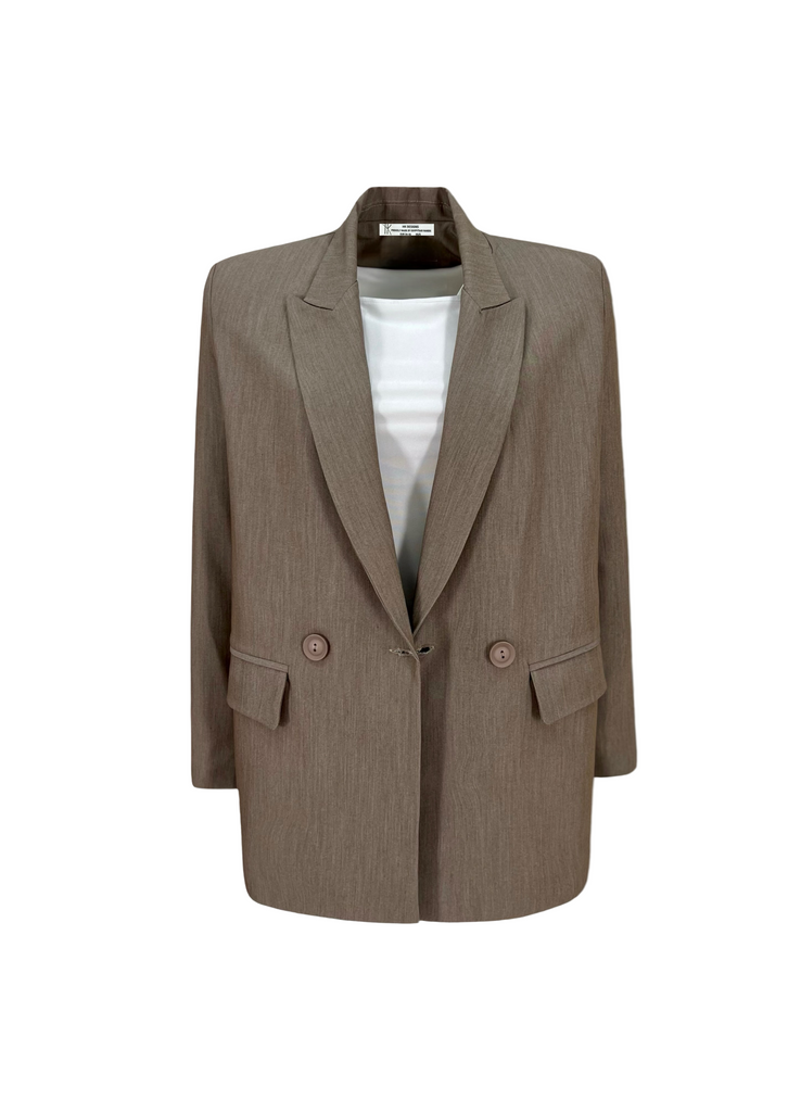 Casual Meeting Blazer Latte