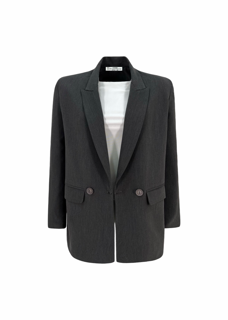 Casual Meeting Blazer Heather Grey