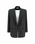 Casual Meeting Blazer Heather Grey