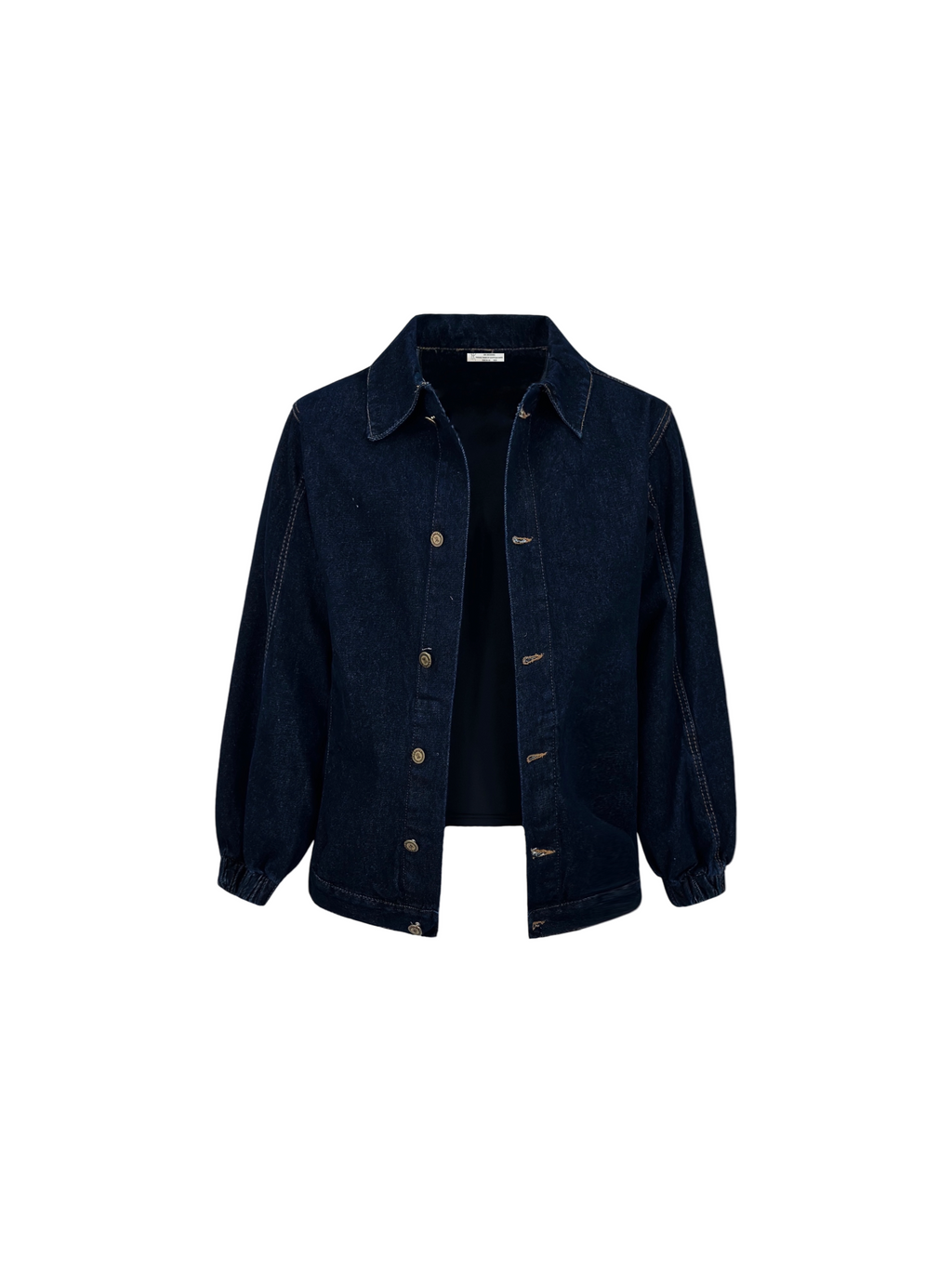 Puffed Denim Jacket