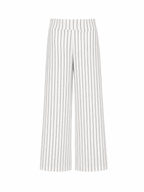 Linen Stripes Snatched Set Pants
