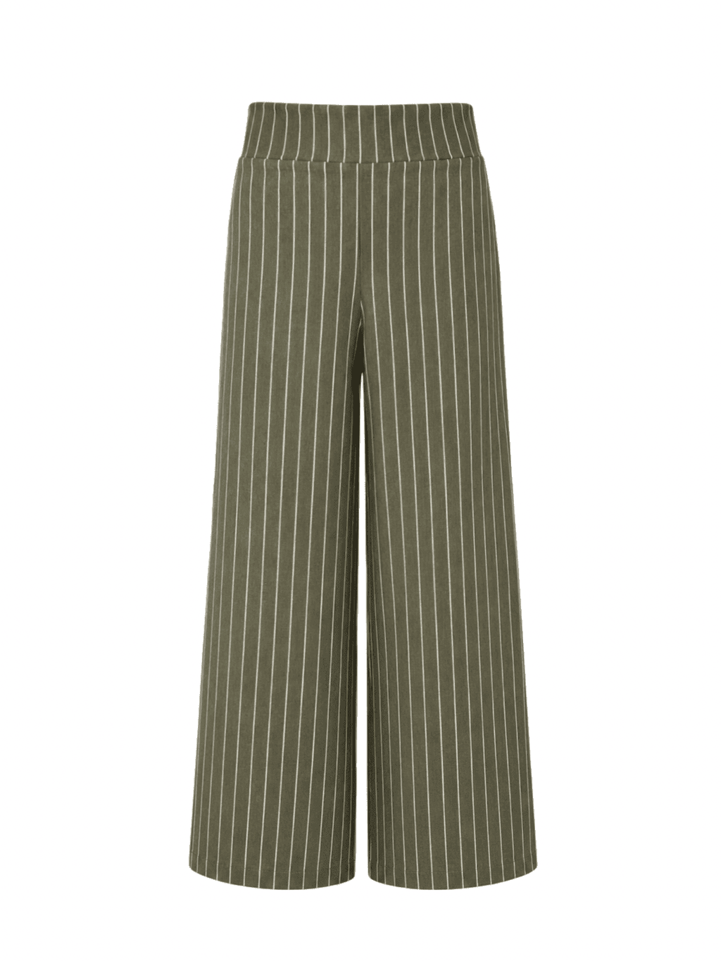 Linen Stripes Snatched Set Pants