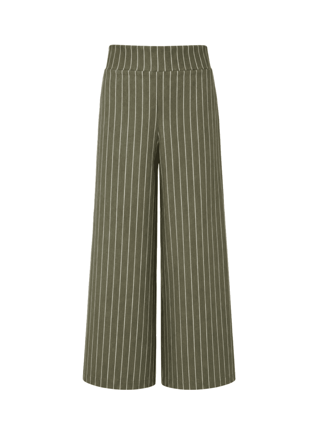 Linen Stripes Snatched Set Pants
