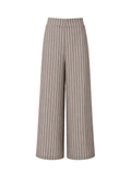 Linen Stripes Snatched Set Pants