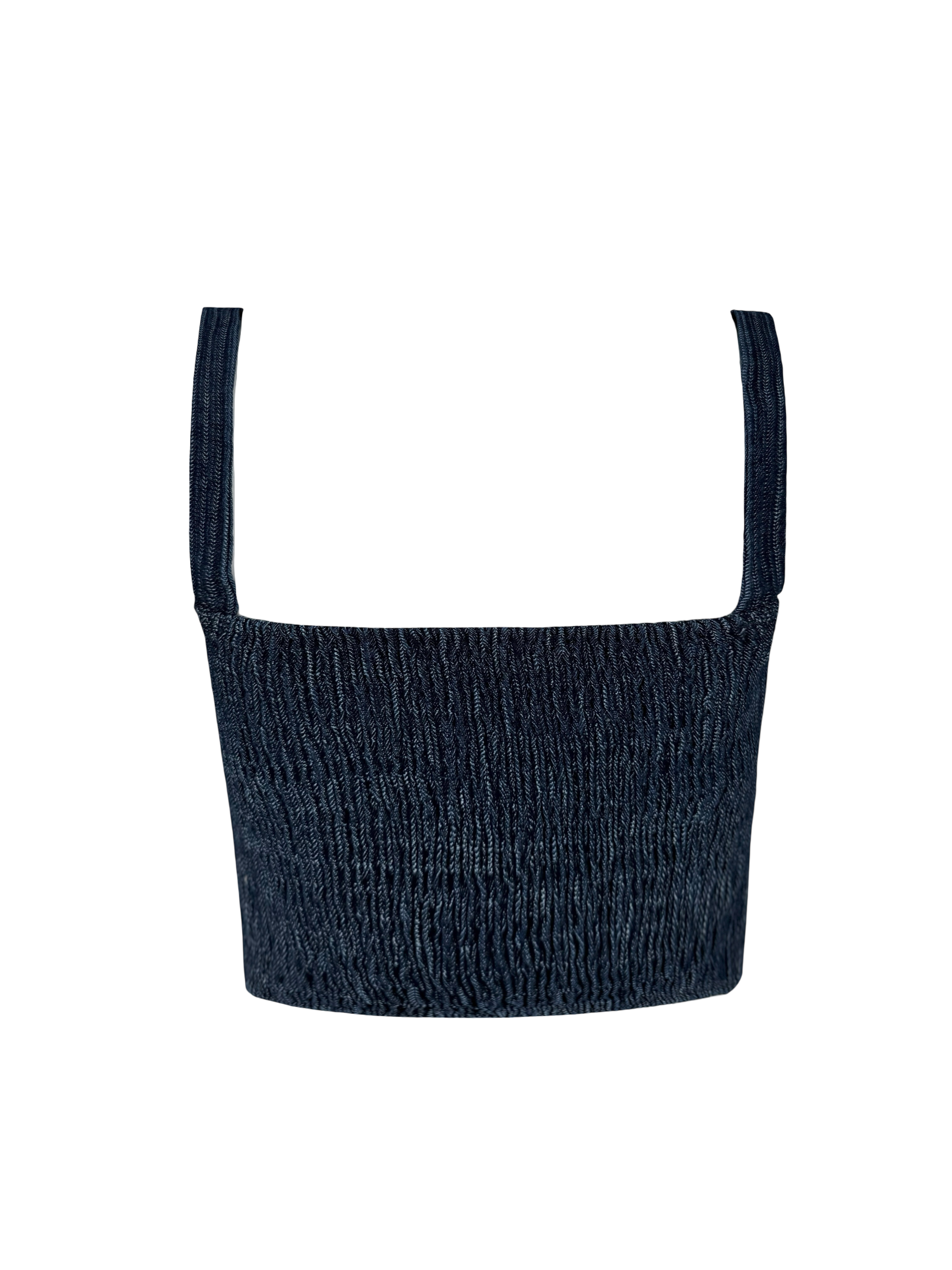 Stripes Denim Corset