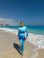 All For The Surf Aqua Skies Pants
