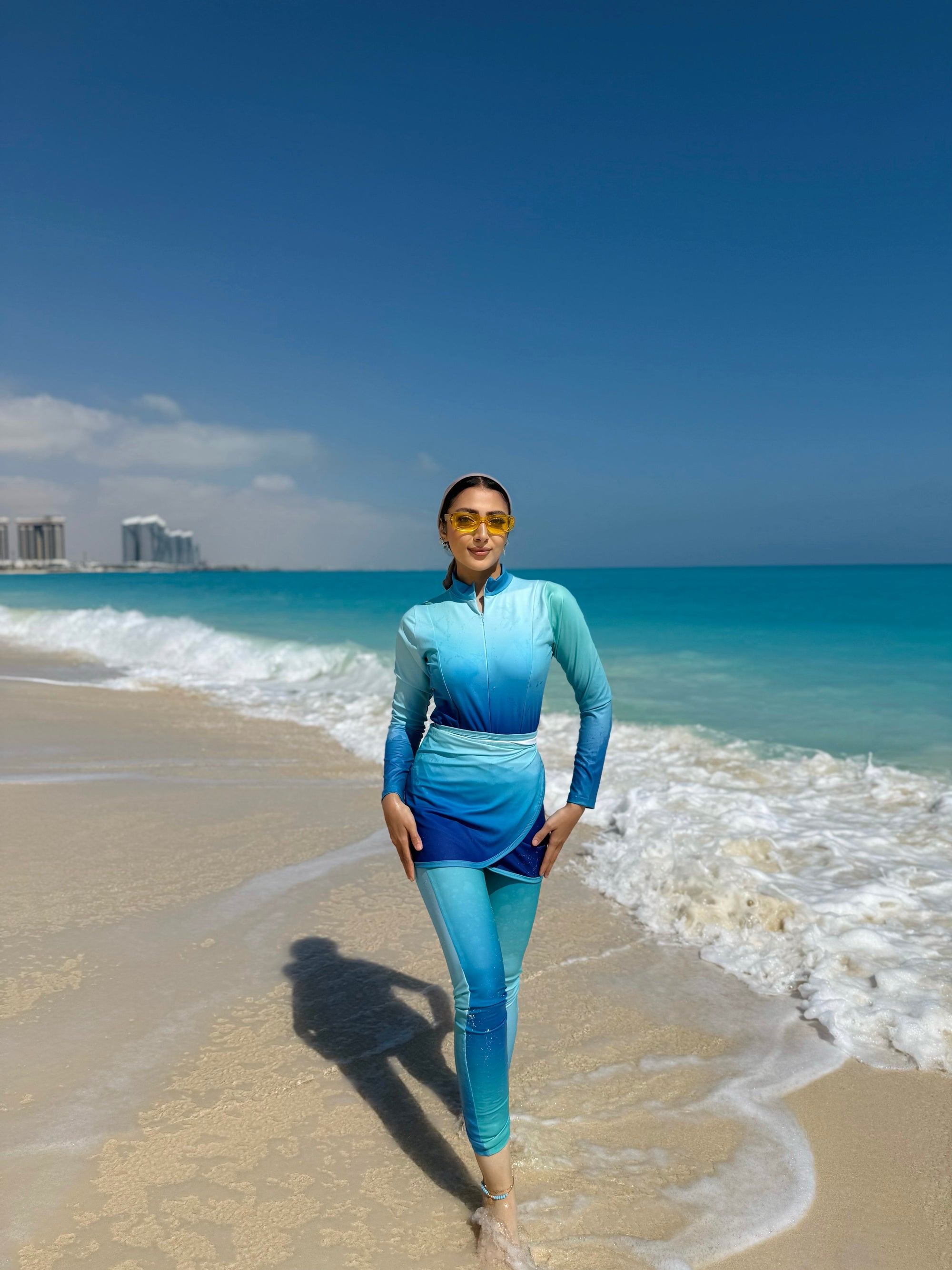 All For The Surf Aqua Skies Pants