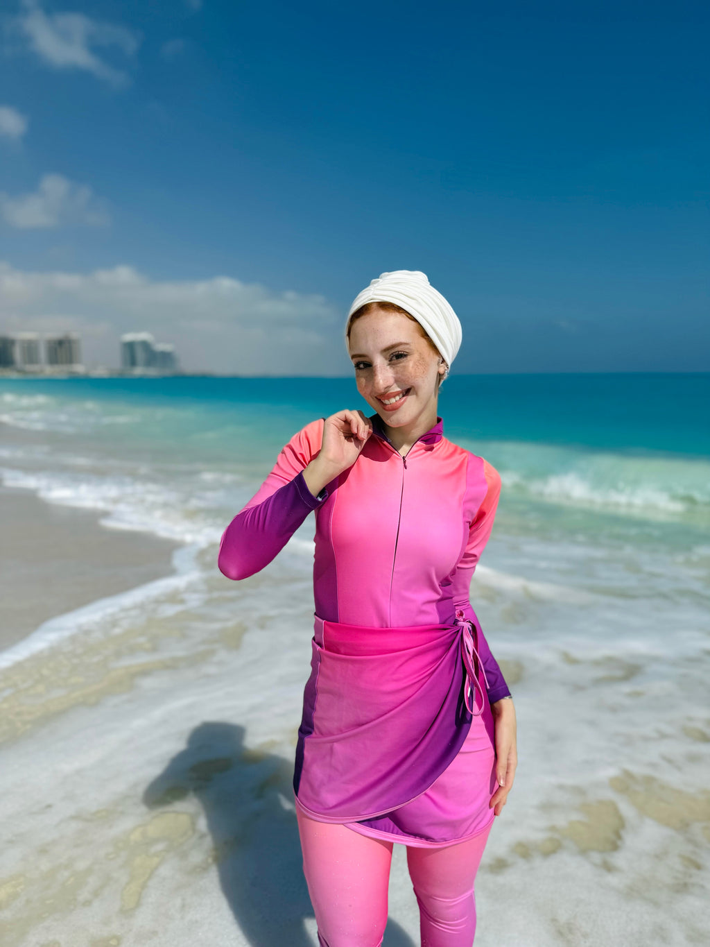 All For The Surf Bahamas Sunset Top