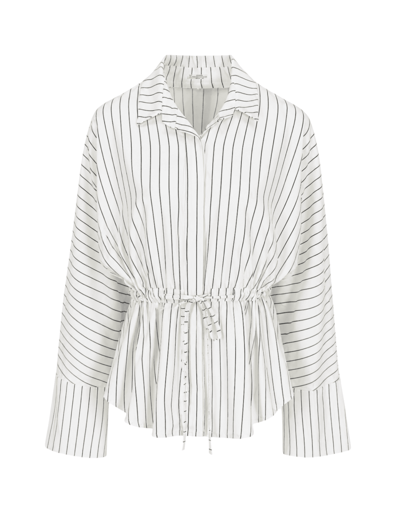 Linen Stripes Snatched Set Top