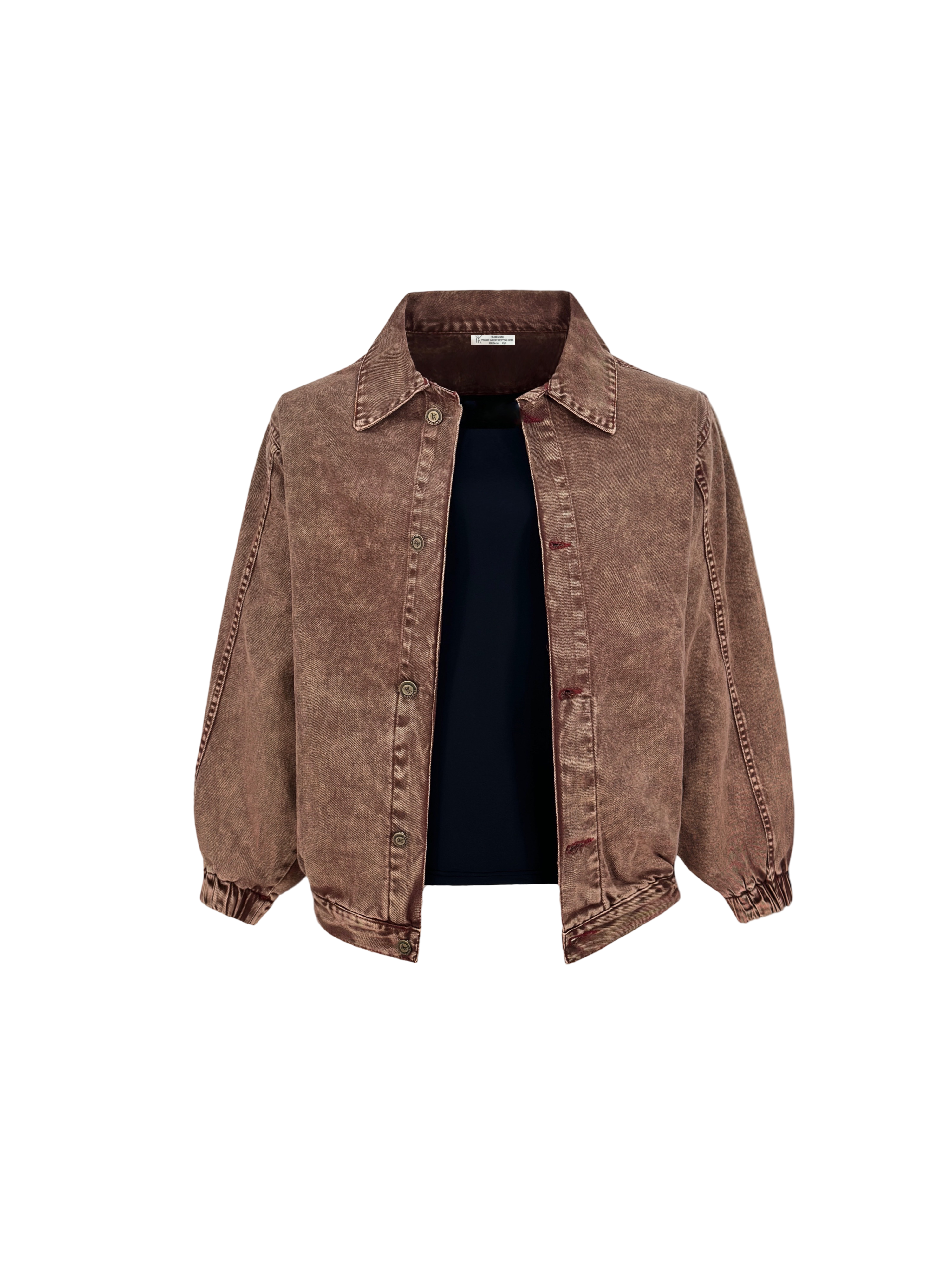 Puffed Denim Jacket