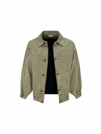 Puffed Denim Jacket