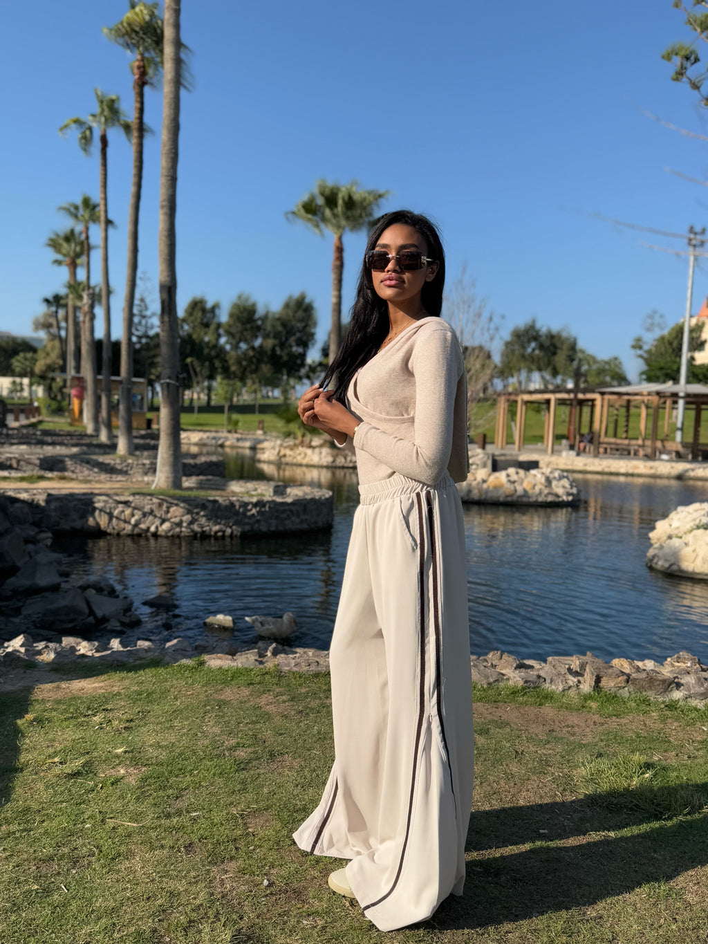 Active Zippers Pants