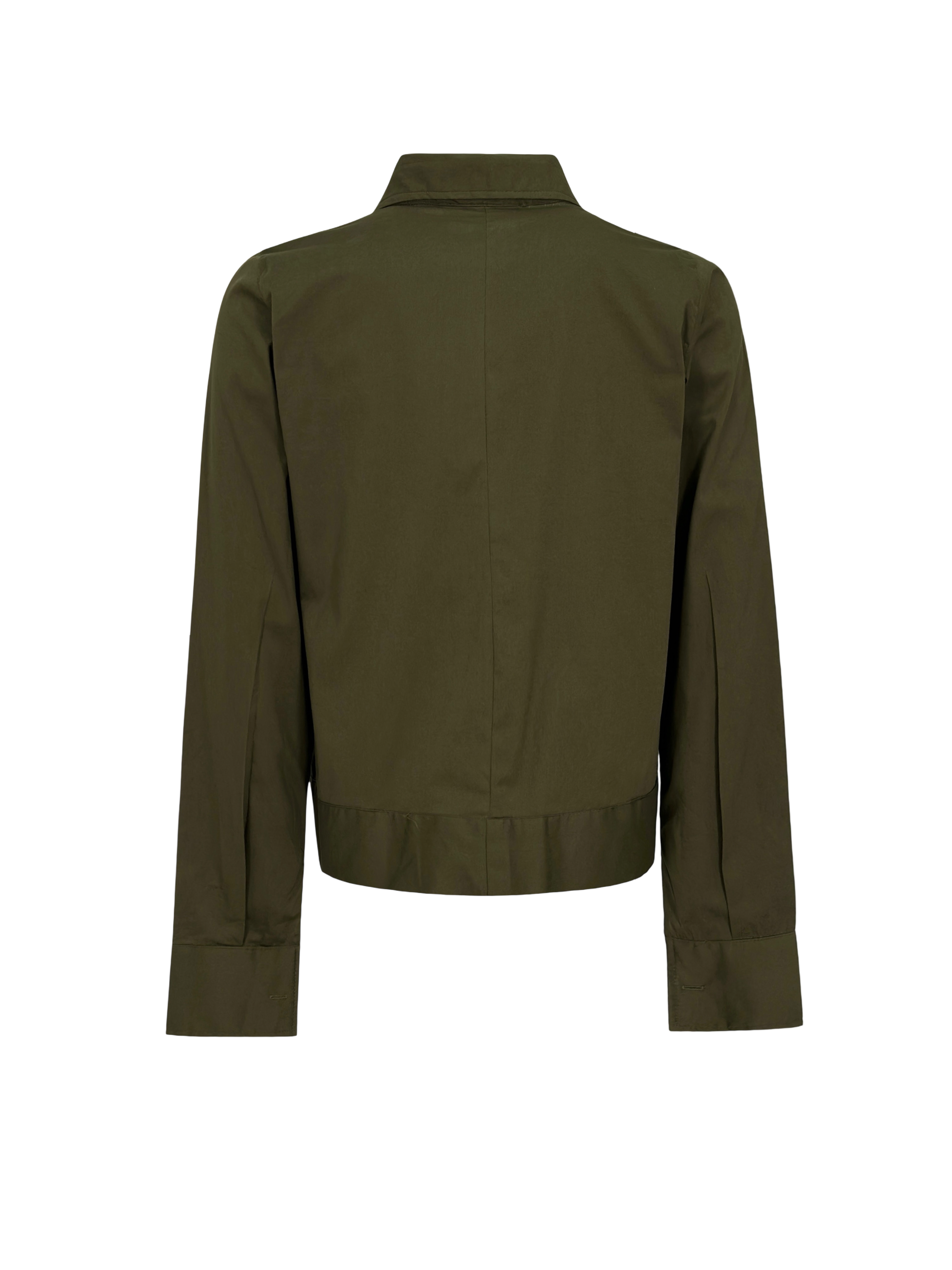 Cropped Wrap Shirt